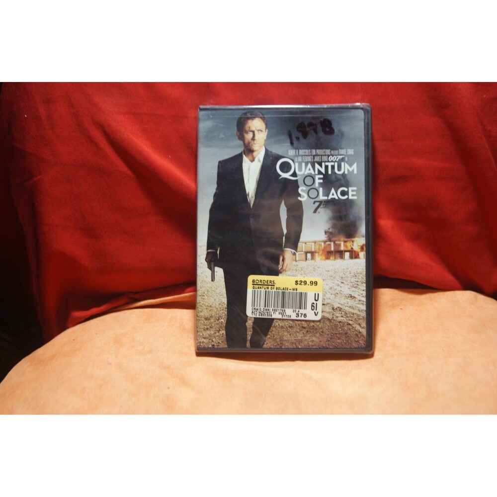Quantum of Solace - DVD Daniel Craig 007 Action Adventure World Saver Sealed NEW